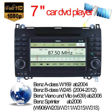 Car Video for Mercedes-Benz a Class Car DVD Player (2005 Onwards) with DVB-T MPEG4/ISDB-T/ATSC-Mh